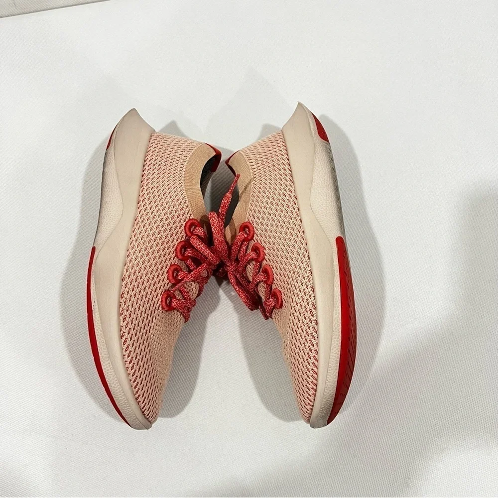 Allbirds Tree Dasher Size 8 Men's Shoes Orange Heathered Slip-On Lightweight